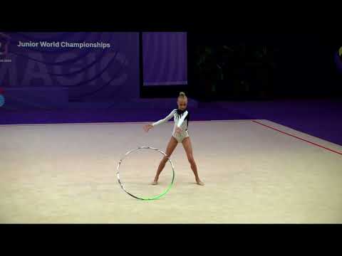 JAKOVLEVA Sofia (EST) - 2023 Rhythmic Junior Worlds Qualifications HO Individual