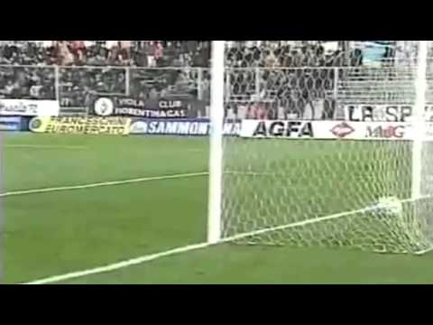 Serie A 1994-1995, day 14 Fiorentina - Foggia 1-1 (Cappellini, Batistuta)