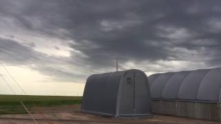 Beautiful distant storm