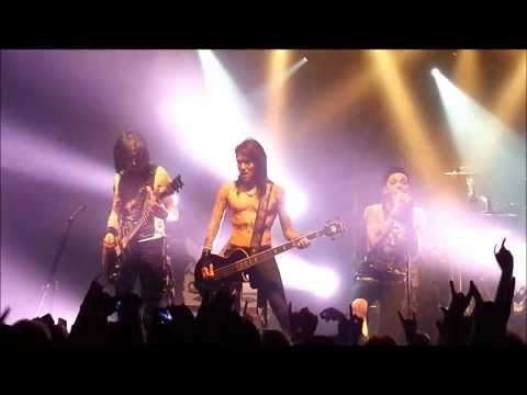 Black Veil Brides - Love isnt always fair live (29 november 2013) - stockholm (Fryshuset)