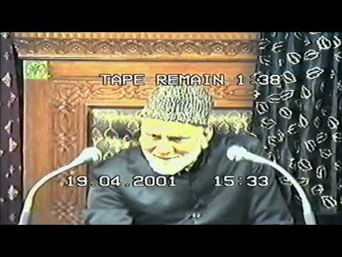 Eve 6th Muharram 1422 - Maulana Maulana Firoz Haider Abidi (Urdu)