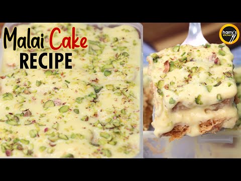 Malai Cake Recipe | 15 Minutes Dessert Recipe | Instant Malai Cake