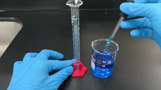 How to Transfer Liquid Reagents Correctly | SHS Chemistry Lab Skills (Wide vs Narrow Containers)