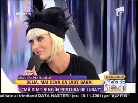 Delia, mai tare decât Lady Gaga!