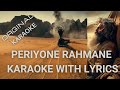 Periyone Rahmane Karaoke With Lyrics | The GoatLife | Aadujeevitham | A R  Rahman | Jithin Raj