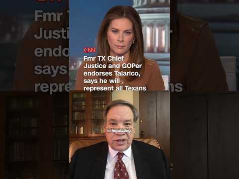 Former Texas Chief Justice and GOPer endorses Talarico, says he will represent all Texans