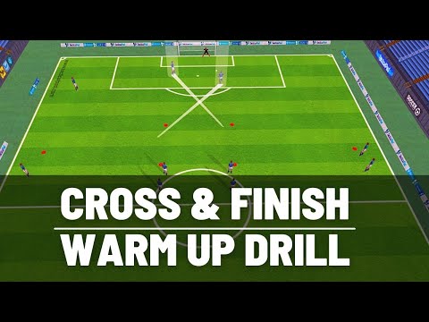 Crossing & Finishing Drill | U13, U14, U15 | Football/Soccer | 2021