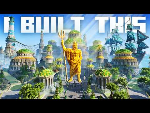 I Built ATLANTIS in Minecraft! (300 Hours)
