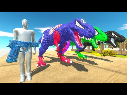 Dinosaurs Race Champions Jurassic World Evolution FPS Avatar help T-rex Hero Vs Spinosaurus Marvel