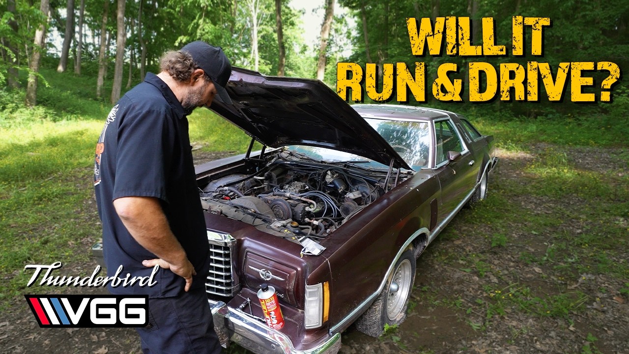 Ford Thunderbird ABANDONED For 20 Years! Will it RUN AND DRIVE Home?
