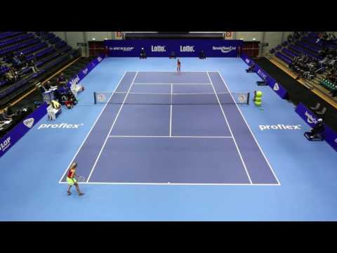 Lotto NK Tennis 2016: Matchpoint halve finale Rus - Ewijk