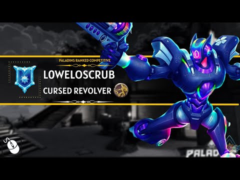 New Buffed Cursed Revolver Androxus Is OP l0weloscrub (DIAMOND) Paladins Ranked Competitive