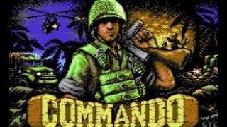 C64 Commando Arcade by Nostalgia. Longplay.