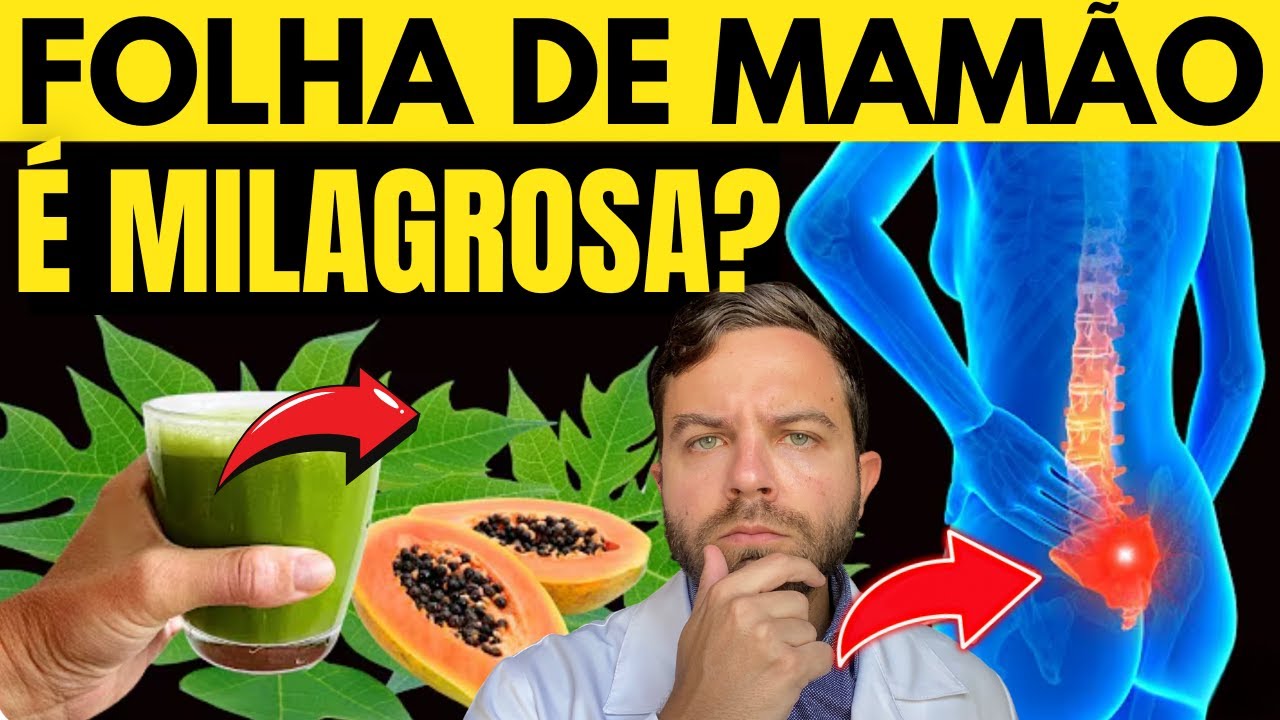 7 BENEFÍCIOS das FOLHAS de MAMÃO que os MÉDICOS NÃO TE CONTAM!