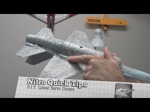 Nitro's Quick Tips - DIY Micro servo covers!