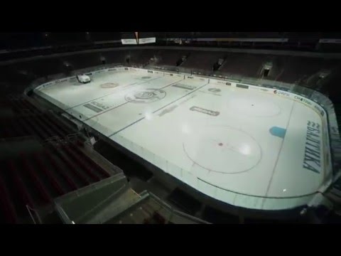 First test Arena Riga. #cablecam, #cable cam,