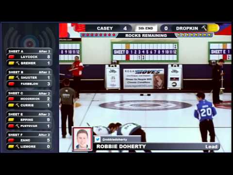 US Open of Curling: Adam Casey vs Korey Dropkin