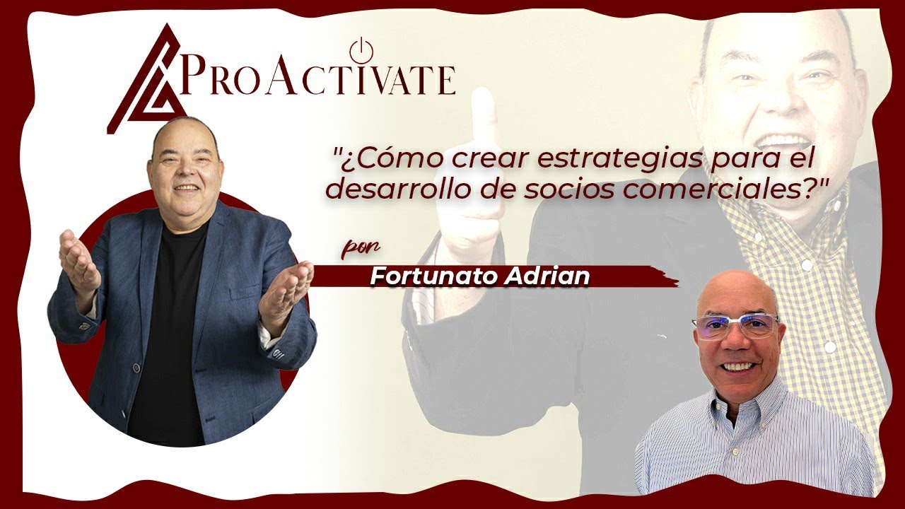 "¿Cómo crear estrategias para el desarrollo de socios comerciales?"