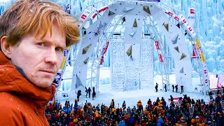I tried Ice Climbing at the World Championships