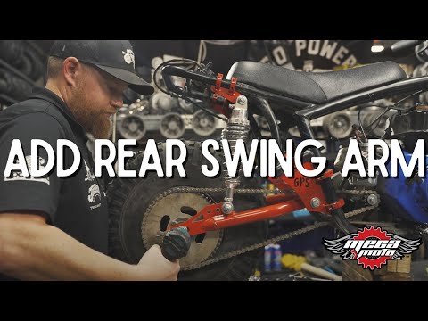 Mega Moto 212 Bolt-On Rear Swing Arm Kit: Installation Guide