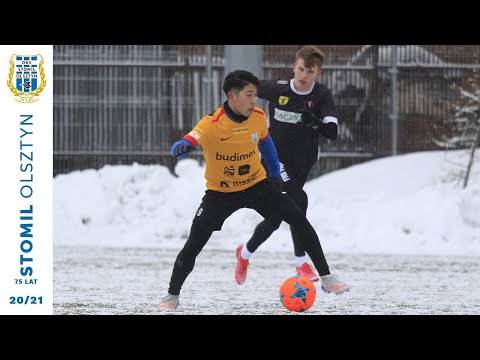 Bramki ze sparingu Huragan Morąg - Stomil II Olsztyn 2:6