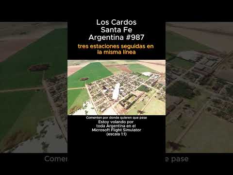 Los Cardos, Santa Fe desde el Microsoft Flight Simulator #loscardos #santafe #msfs #joaha45
