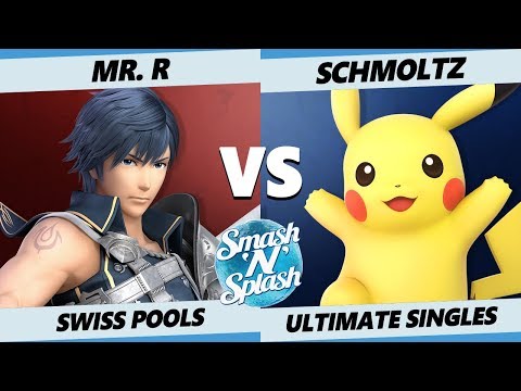 SNS5 SSBU - Mr.R  (Chrom) Vs. Shmoltz (Pikachu) Smash Ultimate Tournament Pools