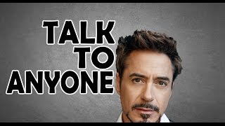 HOW TO TALK TO ANYONE | LIKE IRON MAN