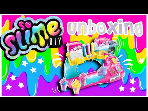 SO SLIME DIY - SLIME STATION - UNBOXING