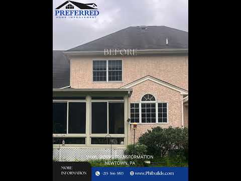 Complete Exterior Transformation | New Siding & Front Portico