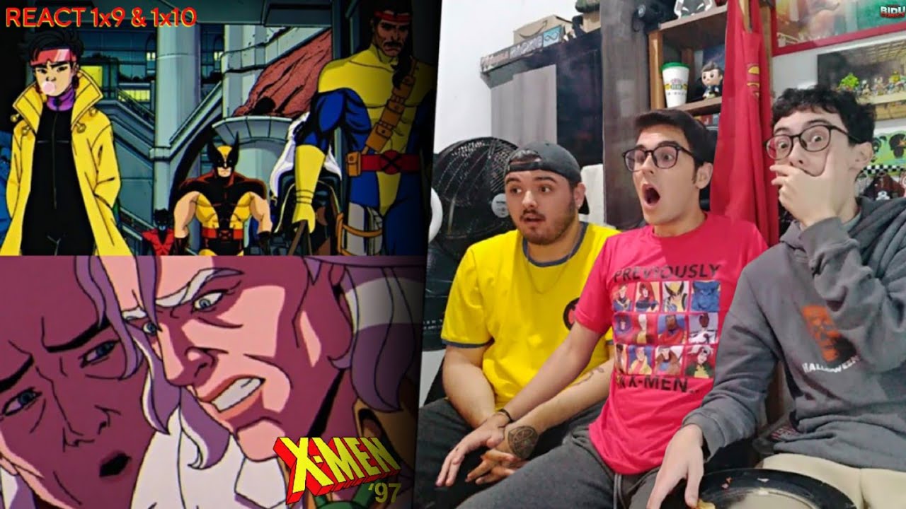 A MELHOR ADAPTAÇÃO DOS X-MEN. PONTO. - REACTION & REVIEW sobre os eps 1x09 e 1x10 de X-Men 97