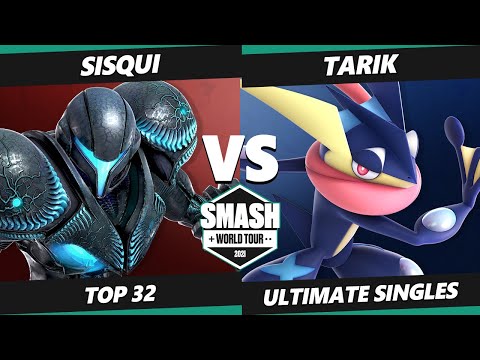 SWT Europe Online Qualifier Match - sisqui (Dark Samus) Vs Tarik (Greninja) SSBU Ultimate Tournament