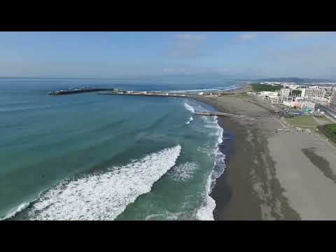 【ドローン映像①】茅ヶ崎サザンC・ヘッドランド（Tバー）_ver1（SouthernC-Tbar-Beach_ver1）