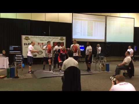 Stephen "Screamer" Manuel destroys 325 kg squat