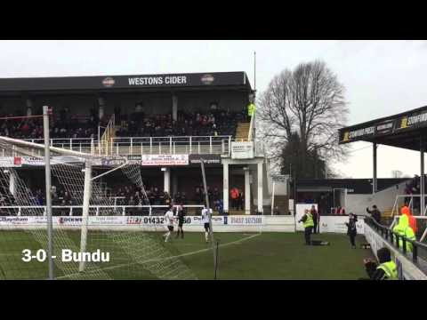 @HerefordGoals: Just The Goals - Hereford 7-0 Bardon Hill - GoPros & Phone