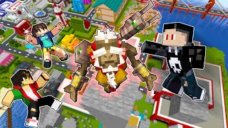 I Beat the Parkour Master in Minecraft!