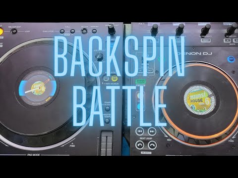 Pioneer DJ XDJ-XZ vs Denon DJ Prime 4 - Platter Backspin Test