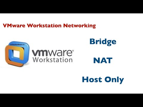 How to configure VMware workstation Networking  BRIDGED , NAT , HOST ONLY