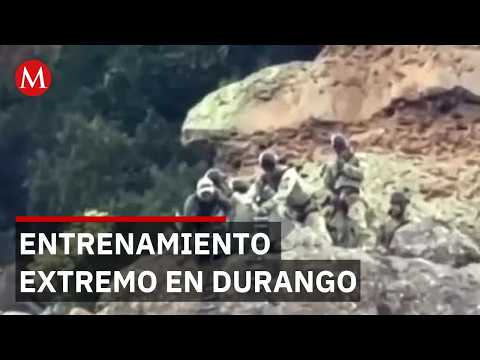 Fuerzas especiales Los Murciélagos entrenan 8 meses sin descanso en Durango