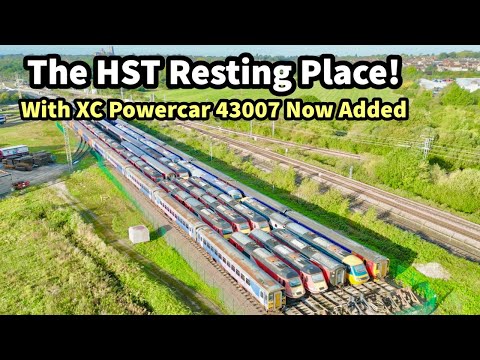 The HST Power Car Resting Place - Ely Papworth Sdgs now including XC 43007..!
