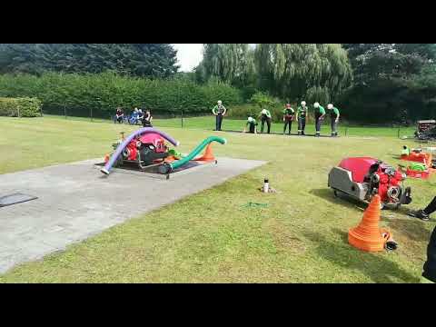 Schlosspokallauf Nudersdorf 2021 | 1. Platz FF Stücken | 21,88 sek