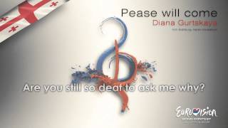 Diana Gurtskaya - "Peace Will Come" (Georgia)