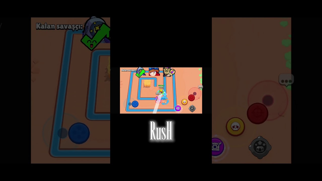 Hangi karekter tickin kafasından kaçamaz? #brawlstars #challenge #minigames