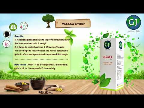 Vasaka adathodai syrup, 200ml