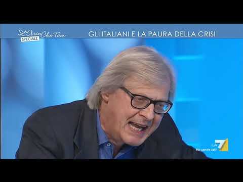 Vittorio Sgarbi Show sul reddito di cittadinanza: 'Un cretino come Luigi Di Maio pensa di dare ...