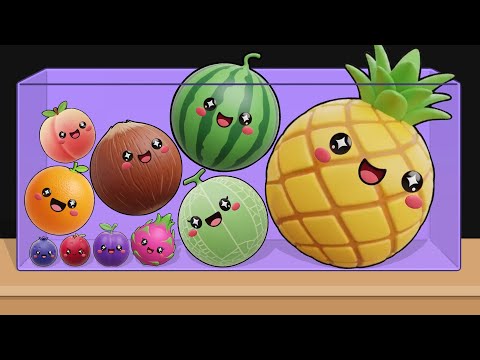 FRUIT SMASH: WATERMELON 3D | Suika Game Gameplay Walkthrough - Reaching Max Level!