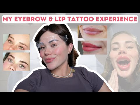 LIP BLUSH TATTOO & MICROBLADING EXPERIENCE (Entire process, healed results, pain etc)