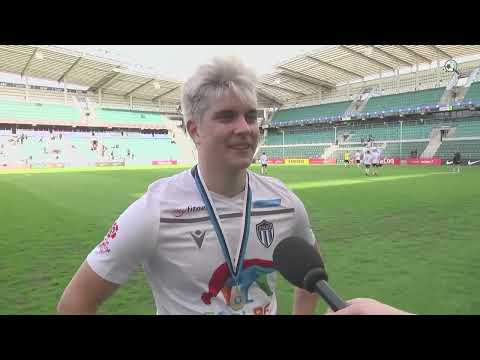 U19 Eliitliiga Meistriliiga finaal: JK Tallinna Kalev - Tallinna FC Flora, Romet Kaupmehe intervjuu