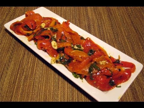 , title : 'Roasted Peppers Recipe / How to Make Roasted Peppers - Laura Vitale "Laura In The Kitchen" Episode 8'