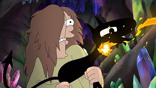 Disenchantment: Miri AKA Mop Girl fights Dagmar.